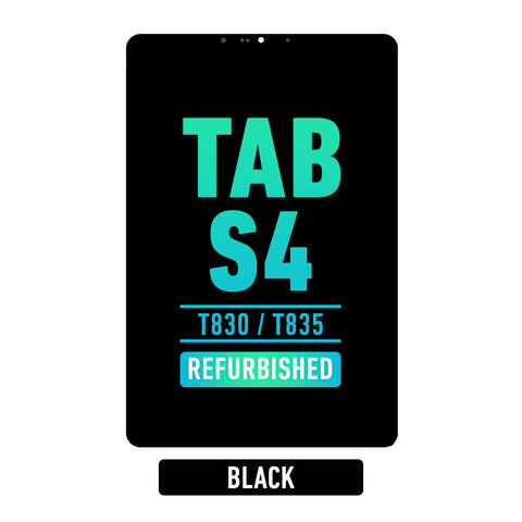 Samsung Galaxy Tab S4 (T830 / T835) LCD Screen Assembly Replacement (Refurbished) (Black)
