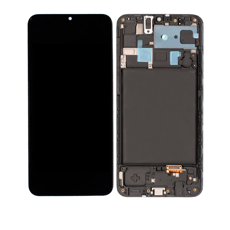 Samsung Galaxy A20 (A205F / 2019) OLED Screen Assembly Replacement With Frame (OLED PLUS) (All Colors)