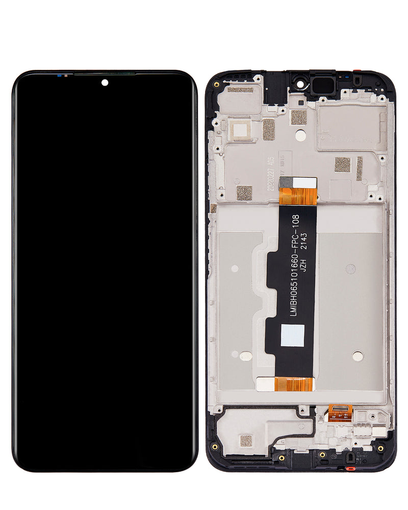 T-Mobile Revvl V LCD Screen Assembly Replacement With Frame (Refurbished) (All Colors)