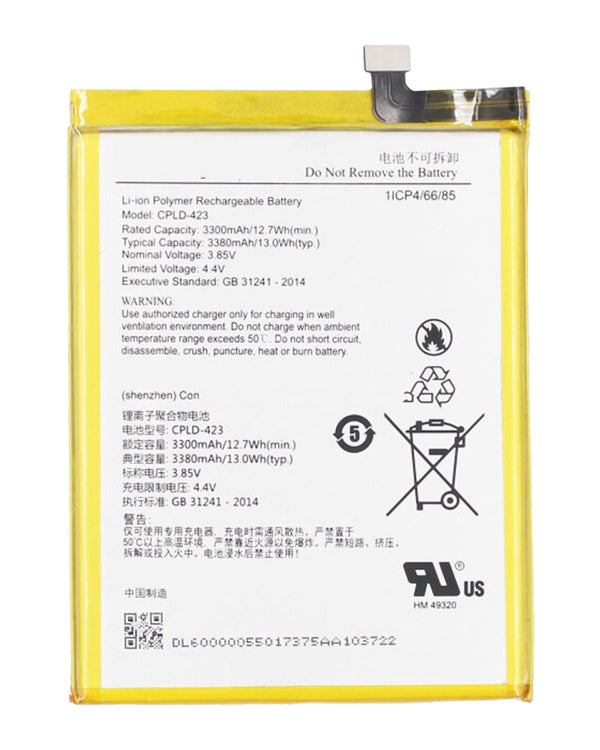 T-Mobile Revvl V+ 5G Battery Replacement High Capacity (CPLD-423)