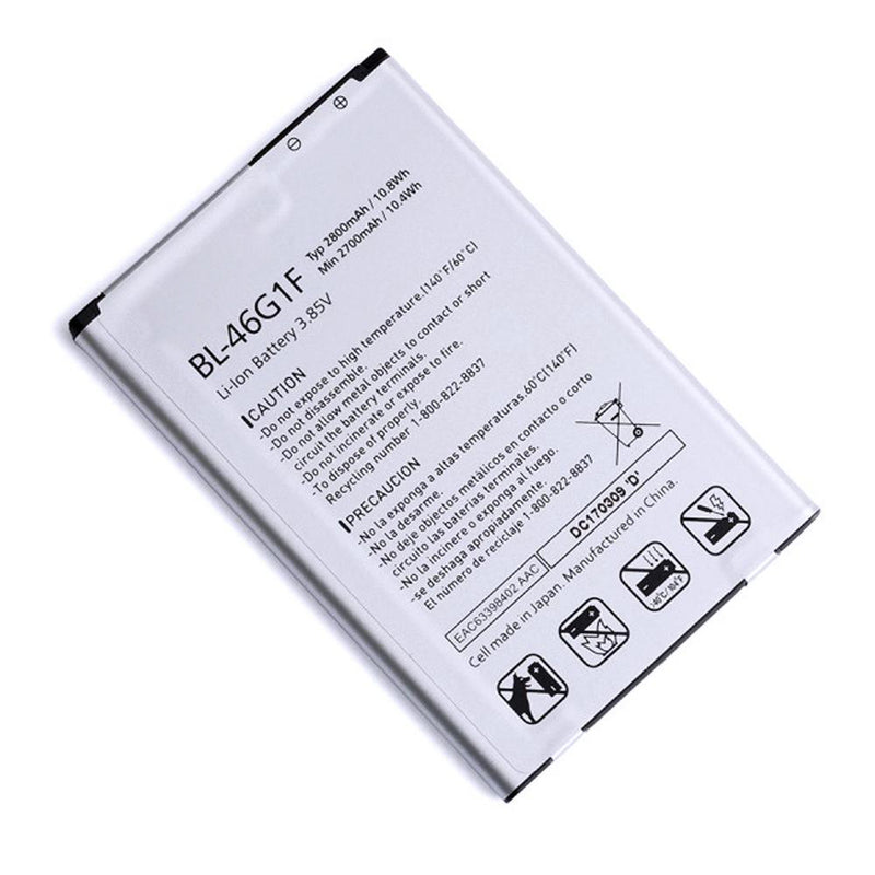 LG K20 Plus / K20 / K10 (2017) Battery Replacement High Capacity  BL-46G1F