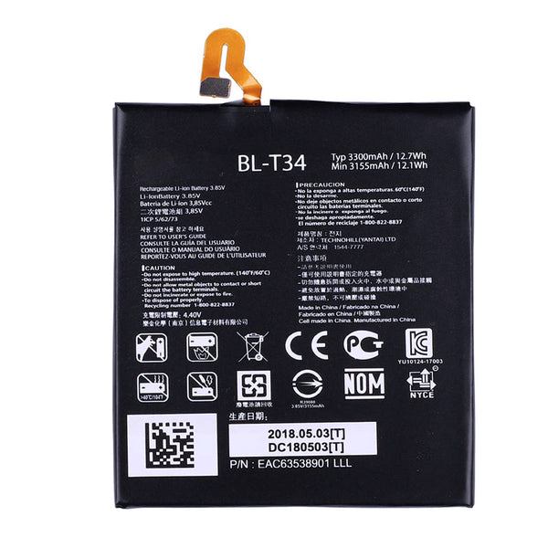 LG V30 | V30+ | V35 Battery Replacement High Capacity BL-T34