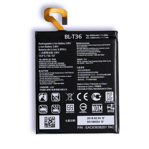 LG K30 2018 / X4 Battery Replacement High Capacity LG BL-T36