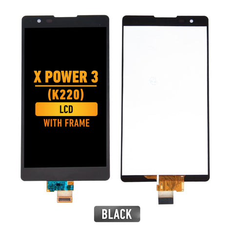 LG X Power (K220 / K210) LCD Screen Assembly Replacement Without Frame (Black)