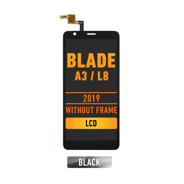 ZTE Blade A3 (2019) / ZTE Blade L8 LCD Screen Assembly Replacement Without  (Black)