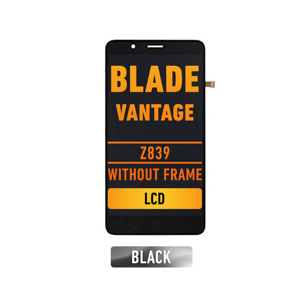 lZTE Blade Vantage (Z839) LCD Screen Without Frame Assembly Replacement (Black)