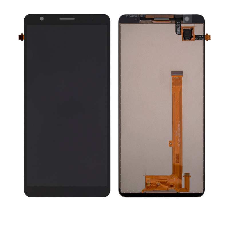 ZTE Blade (L210) LCD Screen Assembly Replacement Without Frame (Refurbished) (Black)