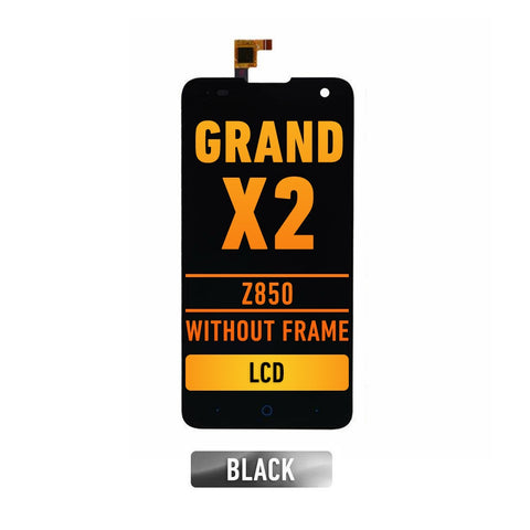 ZTE Grand X2 (Z850) LCD Screen Without Frame Assembly Replacement (Black)