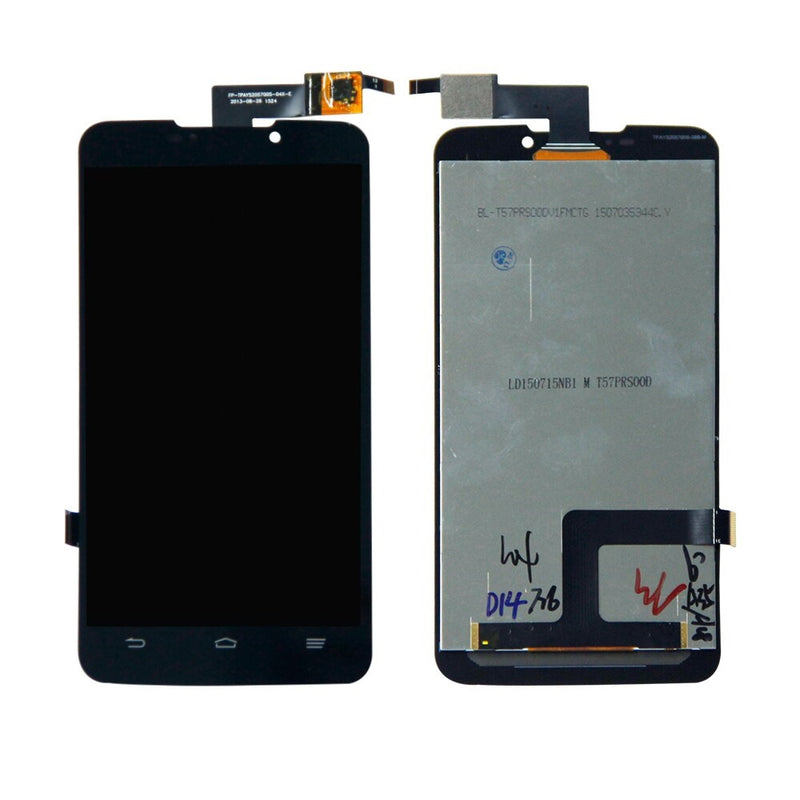 ZTE Max Plus (N9521) LCD Screen Assembly Replacement (Black) (BOOST MOBILE)