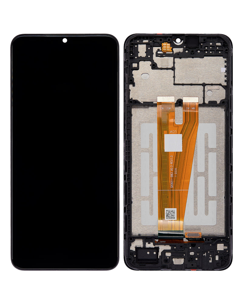 Samsung Galaxy A04 (A045 / 2022) LCD Screen Assembly Replacement With Frame (Refurbished) (All Colors)