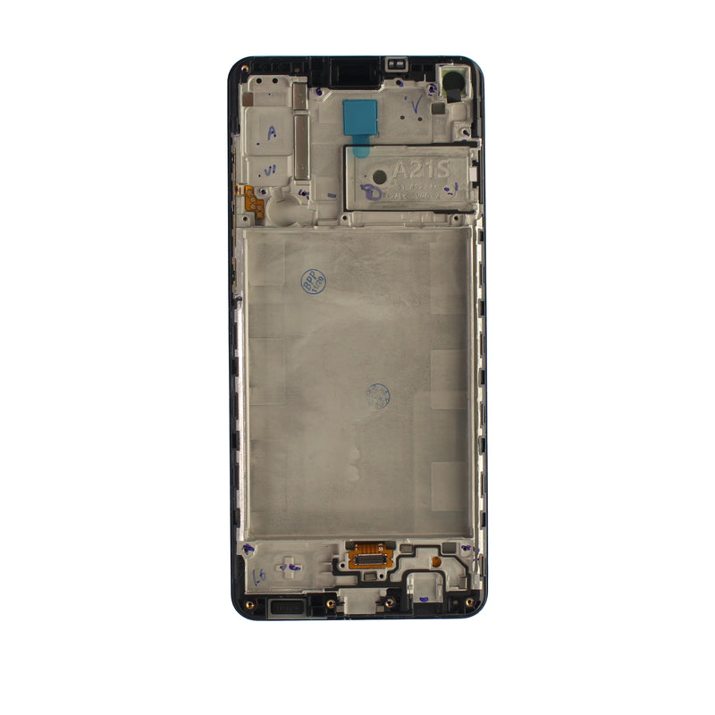 Samsung Galaxy A21s (A217 / 2020) LCD Screen Assembly Replacement With Frame (All Colors) (Refurbished)