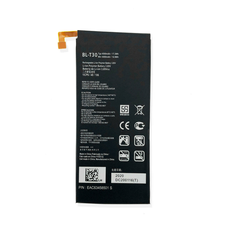 LG X Power 3 / 2 / X Charge / Fiesta 2 (M320 / X320 / M327) Battery Replacement High Capacity (BL-T30)