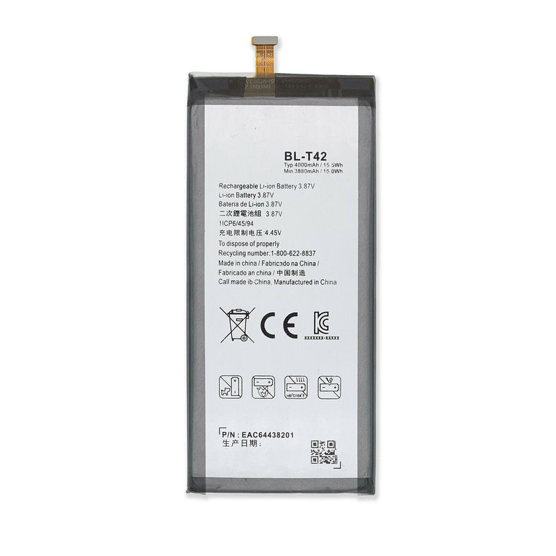 LG G8X ThinQ / V50S ThinQ 5G / V50 Replacement Battery (BL-T42)
