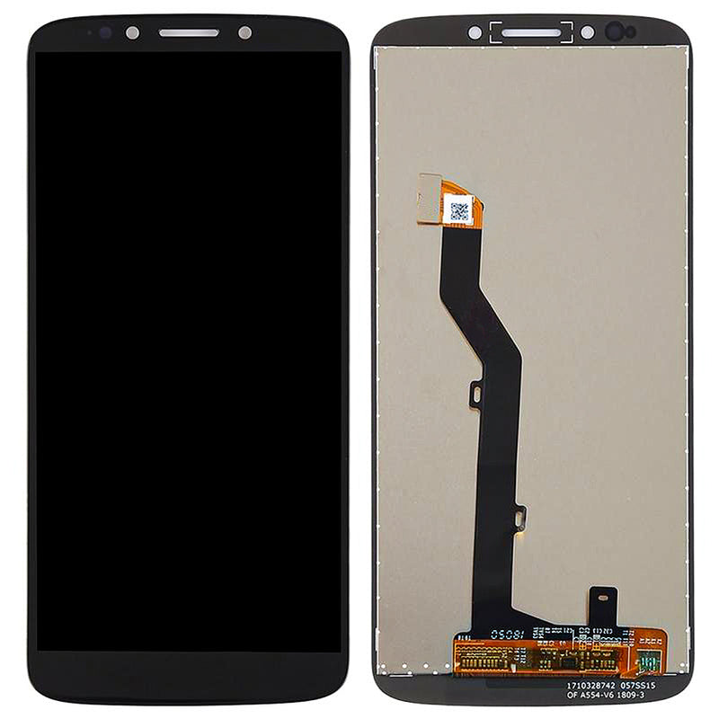 Motorola Moto E5 (XT1944) LCD Screen Assembly Replacement Without Frame (Refurbished) (Black)