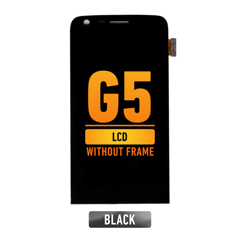 LG G5 LCD Screen Assembly Replacement Without Frame (Black)