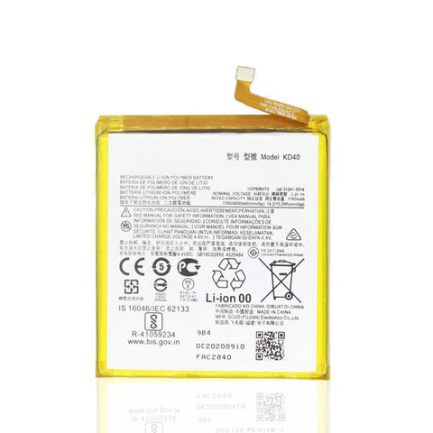 Motorola Moto G8 Plus Battery Replacement High Capacity XT2019  (KD40)