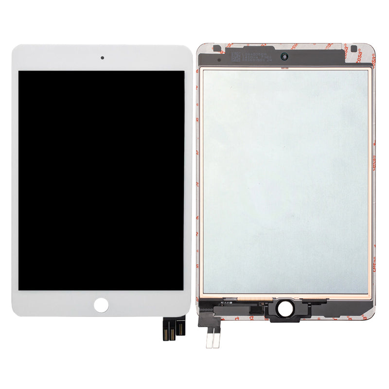 iPad Mini 5 LCD Screen Assembly Replacement With Digitizer (Sleep / Wake Sensor Flex Pre-Installed) (Aftermarket Plus) (White)