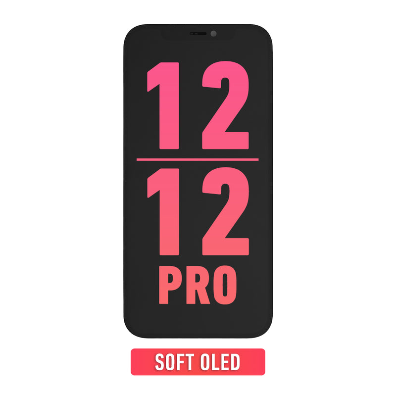 iPhone 12 / 12 Pro OLED Screen Replacement (Soft Oled | IQ9)