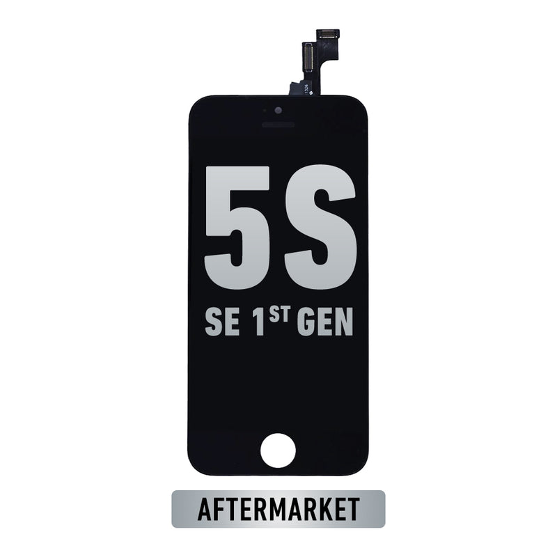 iPhone 5S / SE LCD Screen Assembly Replacement (Aftermarket | IQ5) (Black)