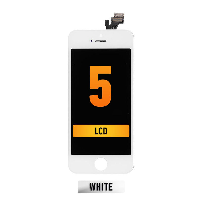 iPhone 5 LCD Screen Replacement (Aftermarket) (White)