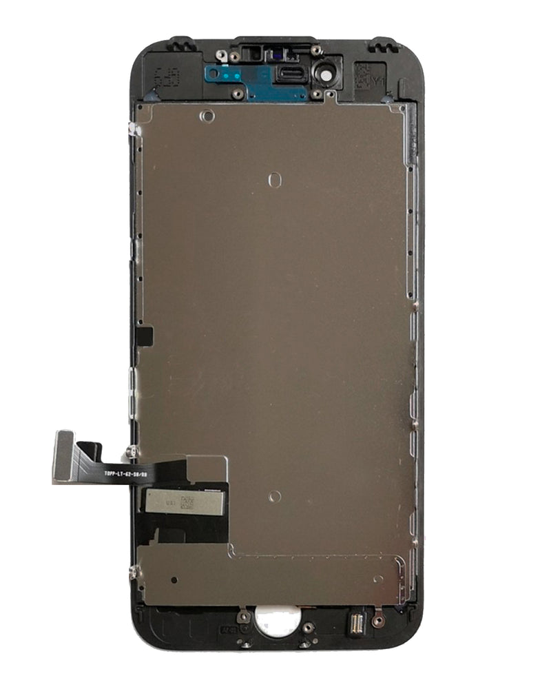 iPhone 7 LCD Screen Replacement (With Steel Plate) (Premium Plus | IQ7) (Black)