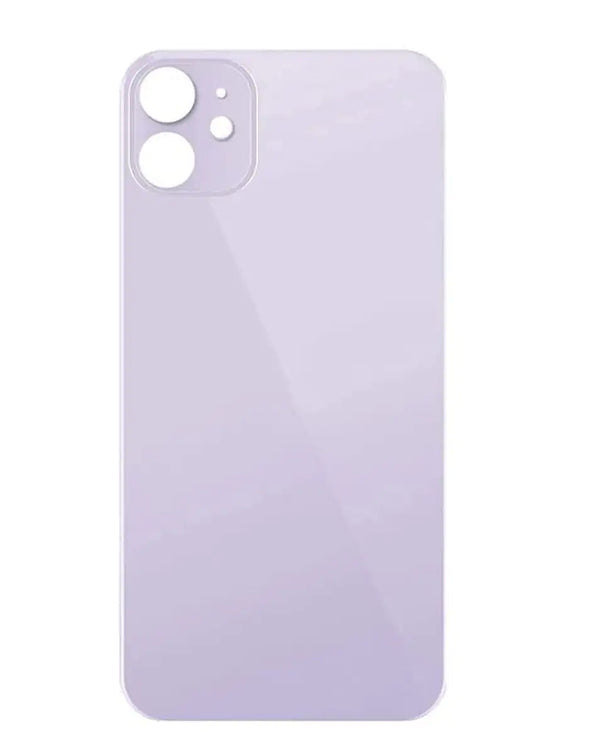 iPhone 11 Bigger Camera Hole Back Glass (No Logo) (All Colors)