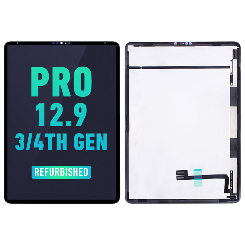 iPad Pro 12.9 (3rd gen, 2018) / iPad Pro 12.9 (4th gen, 2019) LCD Screen Assembly Replacement With Digitizer & Daughter Board Flex Pre-Installed (Refurbished) (All Colors)