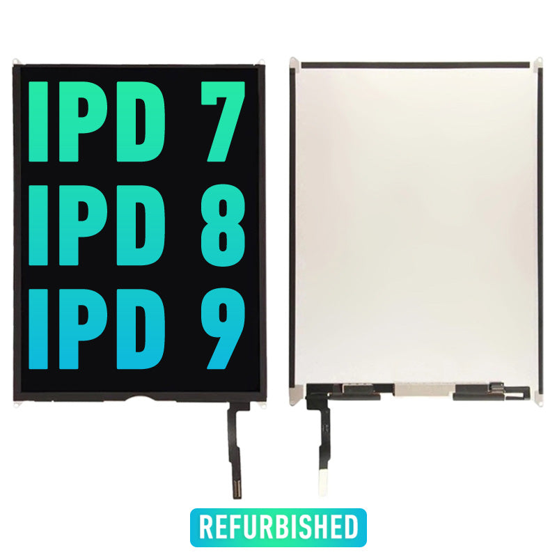 iPad 7 (10.2 / 2019) / iPad 8 (10.2 / 2020) / iPad 9 (10.2 / 2021) LCD Screen Replacement (Refurbished Premium)