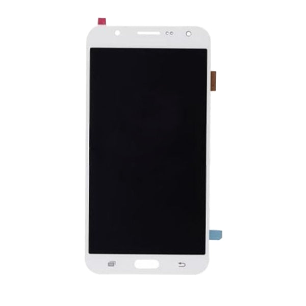 Samsung Galaxy J7 (J700 / 2015) OLED Screen Assembly Replacement Without Frame (Refurbished) (White)