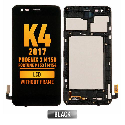 LG K4 2017 Phoenix 3 M150 | FORTUNE M153 | M154 LCD Screen Assembly Replacement With Frame