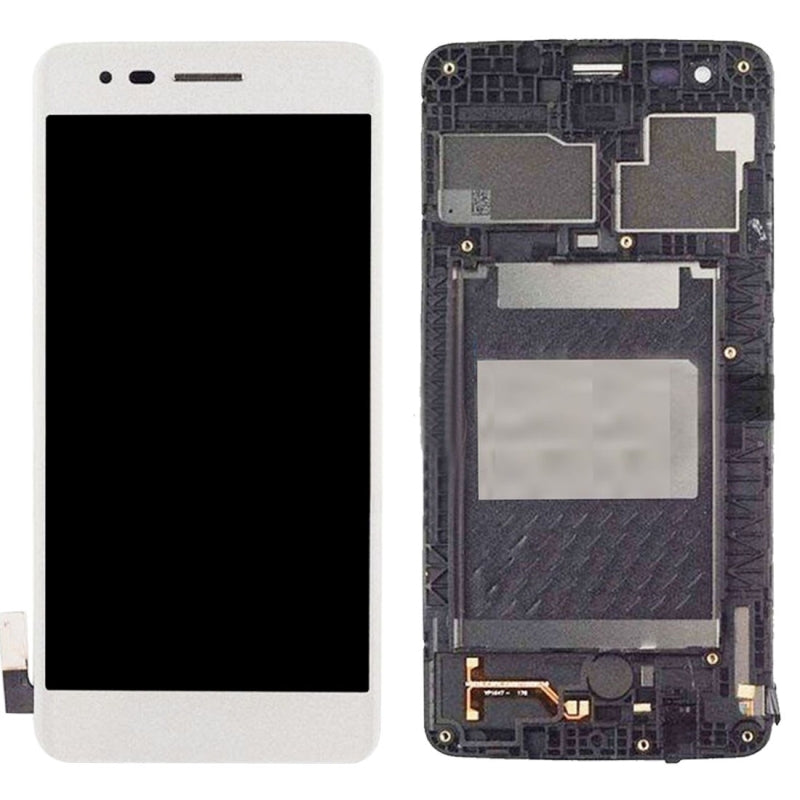 LG K8 (2017) / Aristo MS210 LCD Screen Assembly Replacement With Frame (US Version) (Silver)