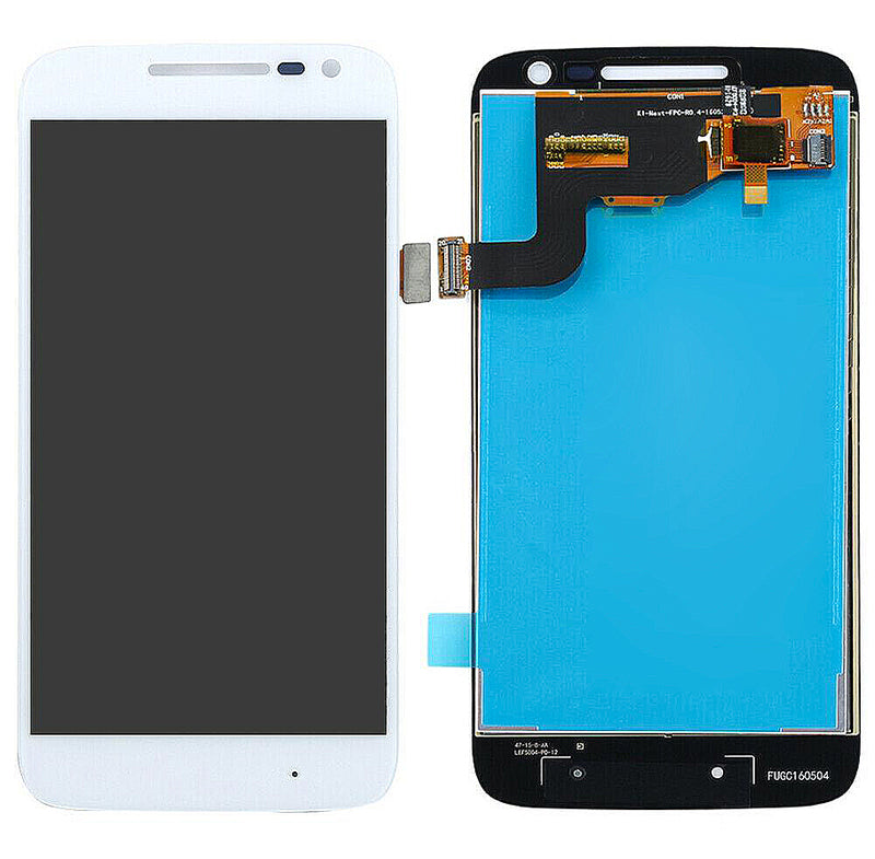 Motorola Moto G4 Play (XT1607) LCD Screen Assembly Replacement Without Frame (Refurbished) (White)