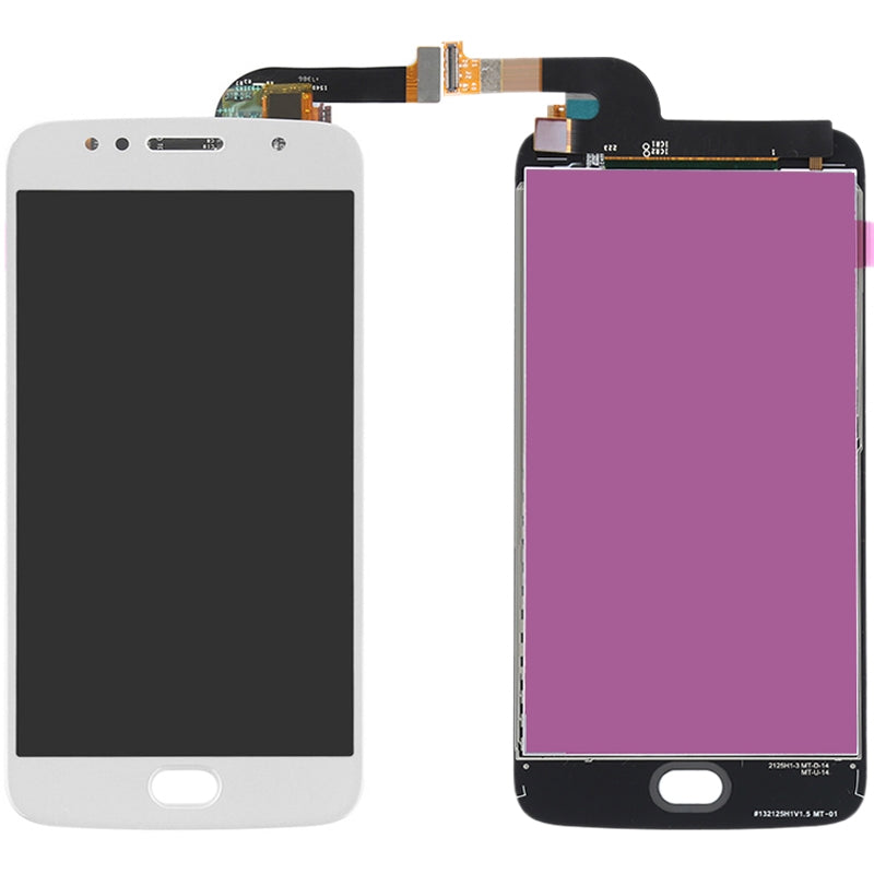 Motorola Moto G5S (XT1793) LCD Screen Assembly Replacement Without Frame (USA Version) (White)