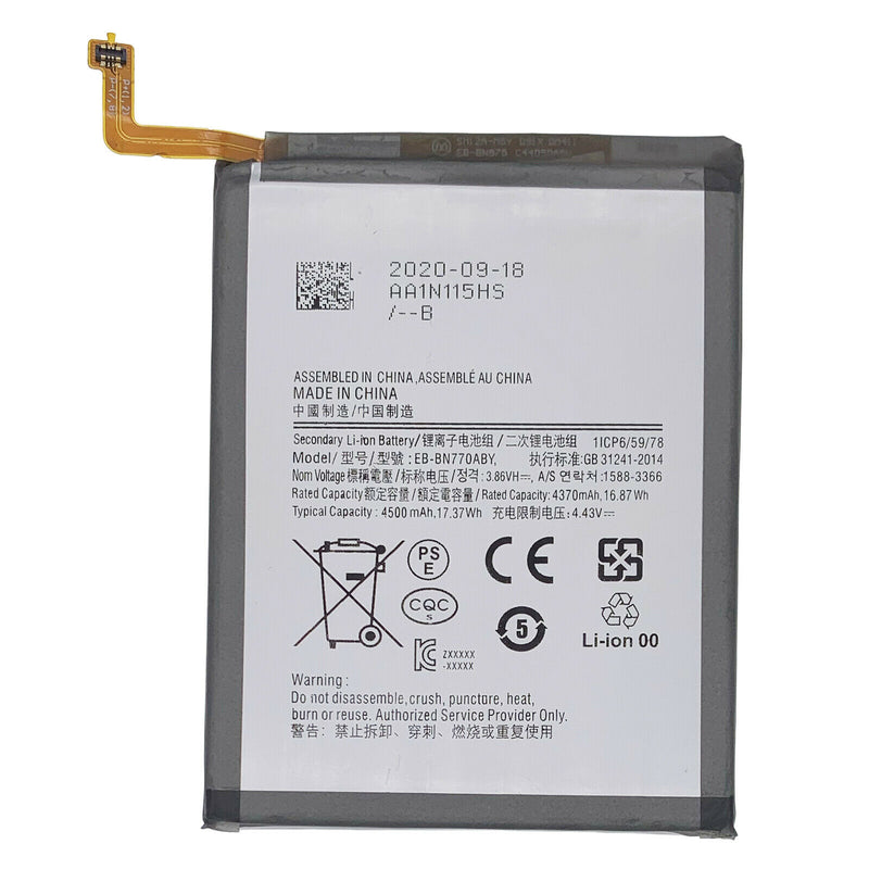 Samsung Galaxy Note 10 Lite Battery Replacement High Capacity (SM-N770F/DS)