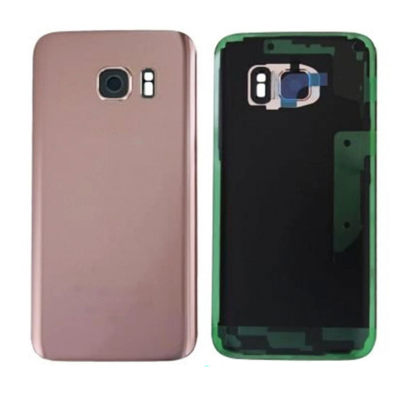 Samsung Galaxy S7 Battery Back Cover Glass Glass Replacement With Camera Lens (All Colors)