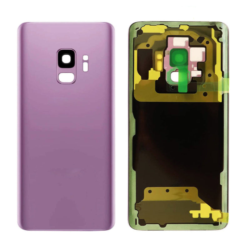 Samsung Galaxy S9 Battery Back Cover Glass Glass Replacement With Camera Lens (All Colors)