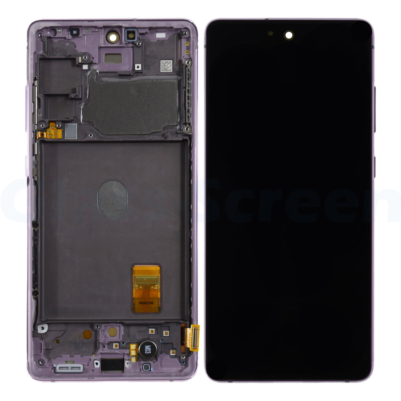 Samsung Galaxy S20 FE OLED Screen Assembly Replacement With Frame (Refurbished) (Cloud Lavender)