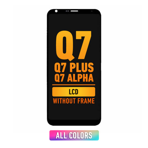 LG Q7 / Q7 Plus / Q7 Alpha LCD Screen Assembly Replacement Without Frame (All Colors)