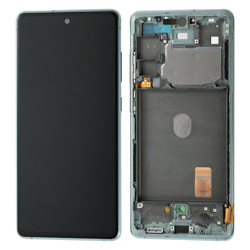 Samsung Galaxy S20 FE OLED Screen Assembly Replacement With Frame (Refurbished) (Cloud Mint)