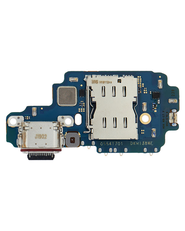 Samsung Galaxy S22 Ultra Charging Port Board With Sim Card Reader Replacement (INT Version)