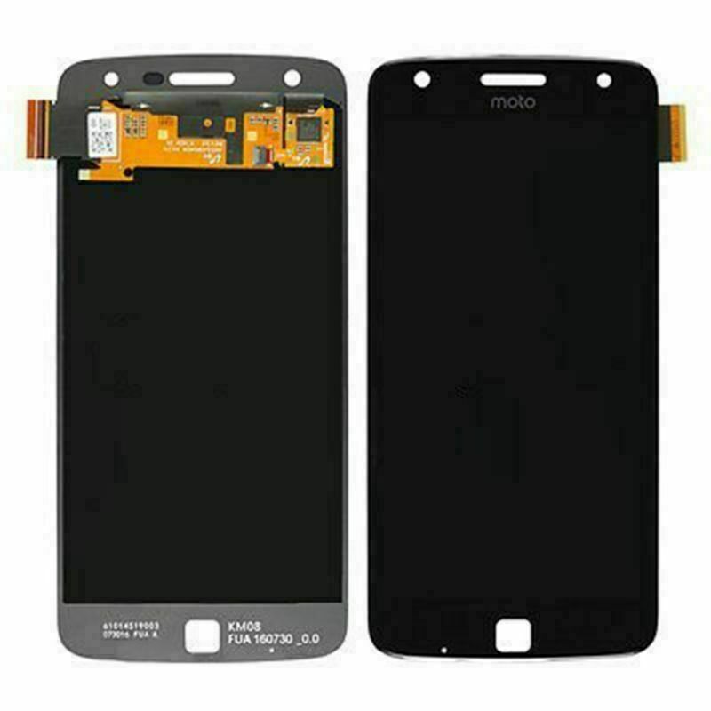 Motorola Moto Z Play Droid (XT1635-01) LCD Screen Assembly Replacement Without Frame (Refurbished) (Black)