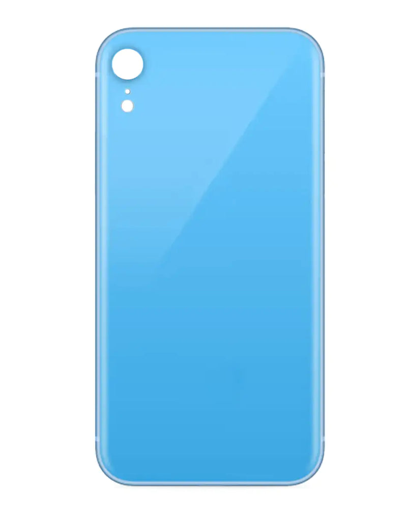 iPhone XR Bigger Camera Hole Back Glass (No Logo) (All Colors)