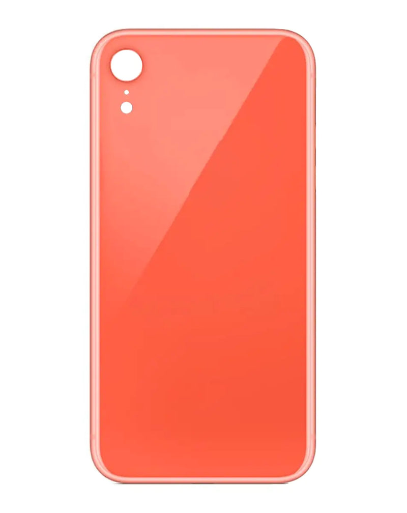 iPhone XR Bigger Camera Hole Back Glass (No Logo) (All Colors)