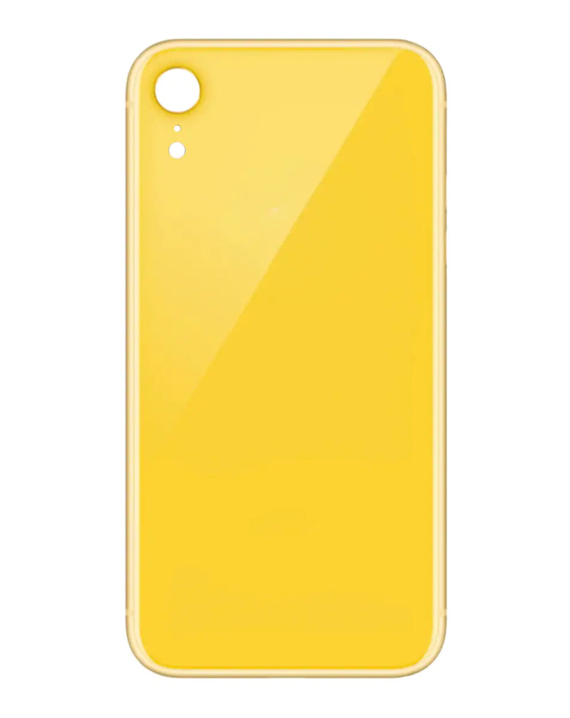 iPhone XR Bigger Camera Hole Back Glass (No Logo) (All Colors)