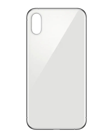 iPhone XS Bigger Camera Hole Back Glass (No Logo) (All Colors)